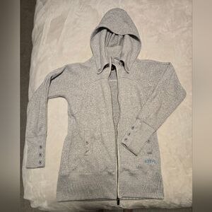 Burton Gray Hoodie Sweatshirt